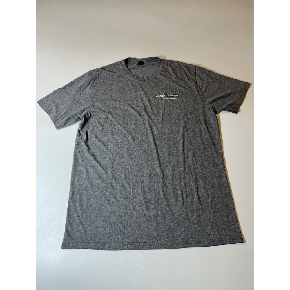 District Made NASCAR T-Shirt Mens XL Gray Excellent Moog Racing Graphic Tee